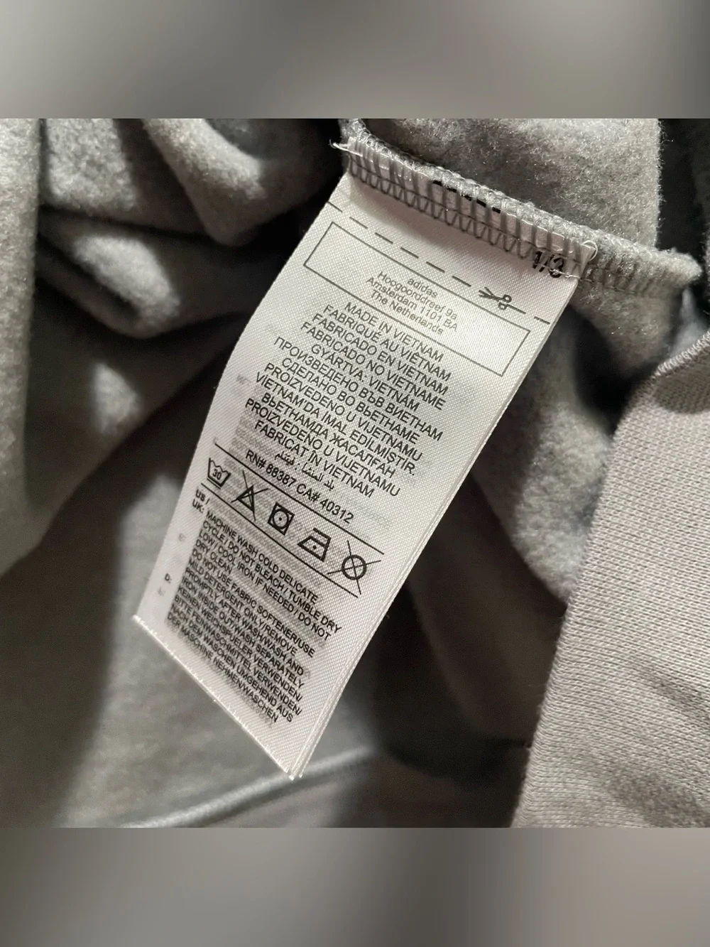 NWT Adidas Sweatshirt Men Core Crewneck Golf Grey Outerwear Gym Athleisure Sz L